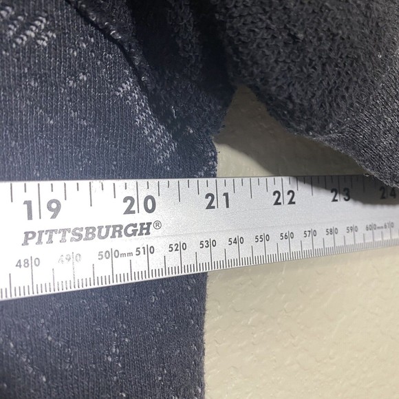 Free People Bed of Rose Print Womens Tunic Size S Charcoal Pullover - Picture 8 of 11